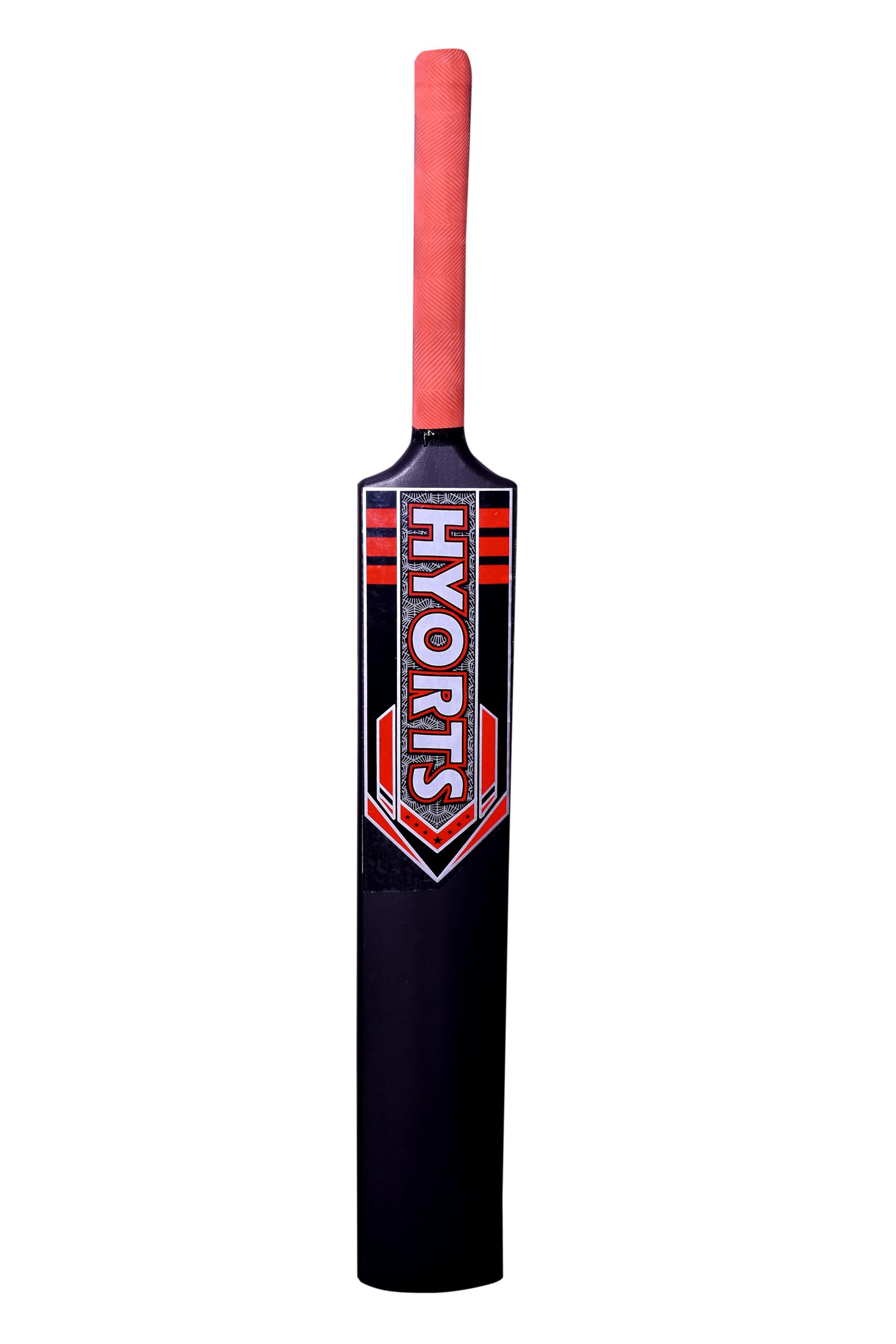 HYORTS Lightweight Fiber Plastic Cricket Hard Hitting Bat - Black Colour-image-20