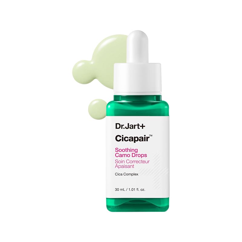 Dr.Jart+ Cicapair Tiger Grass Camo Drops Sérum com tonalidade e Centella Asiatica, 30 mL