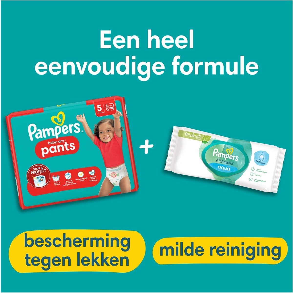 Pampers - Baby Dry Pants - Größe 6 - Mega Pack - 70 Stück - 15+ KG