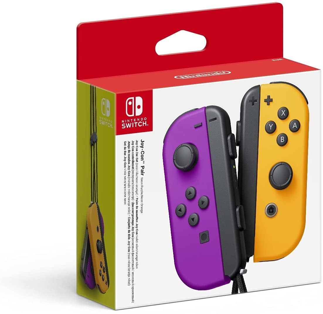 Nintendo Switch Joy-Con (paio) **Neon Purple/Neon Orange** /Switch