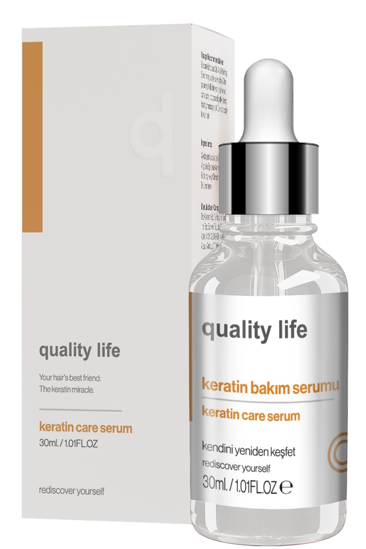 Quality Life Ql Yoğun Keratin Bakımı Serumu (Keratin Saç Bakımı - Keratin Bakım - Keratin Yağı)