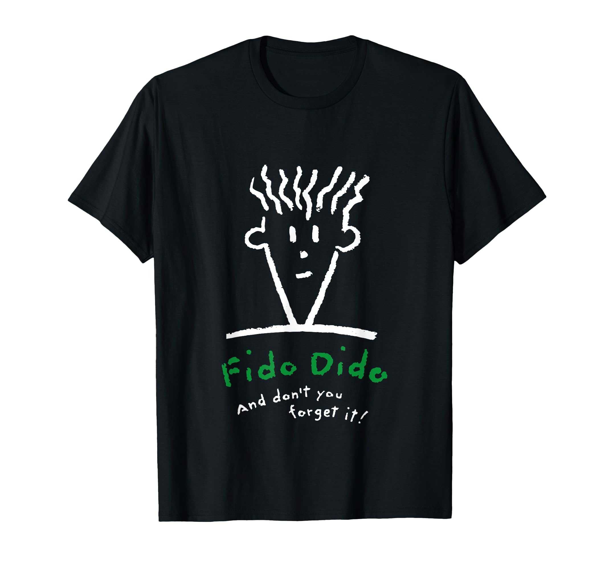 Sweat à Capuche Fido Dido – Design Face Don't You Forget It, Licence Officielle, Coupe Classique 241 G