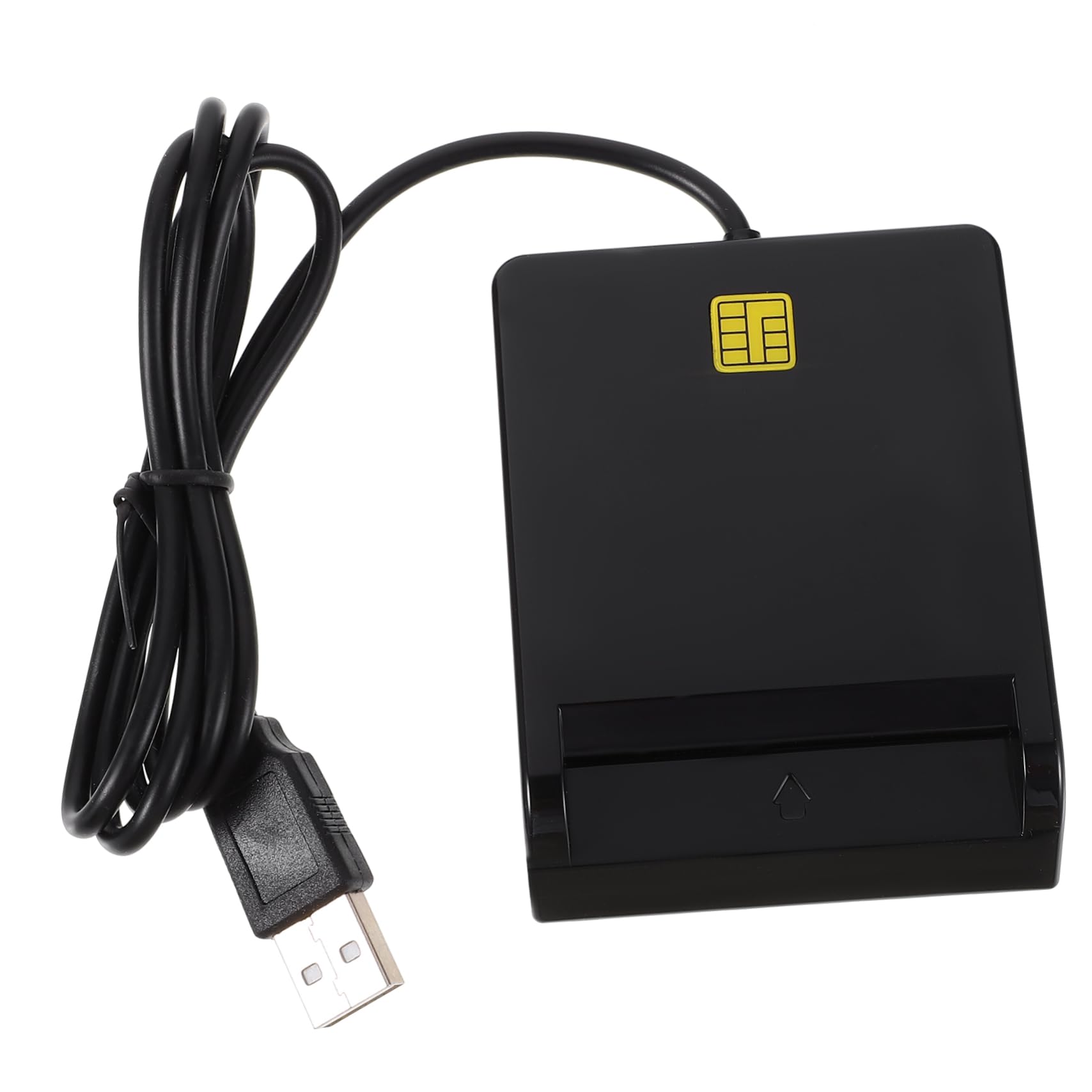Unomor Portable USB Card Reader for Windows Vista Supports Multiple Card Types for Easy Online Banking and Compatible with Smart Id Sim