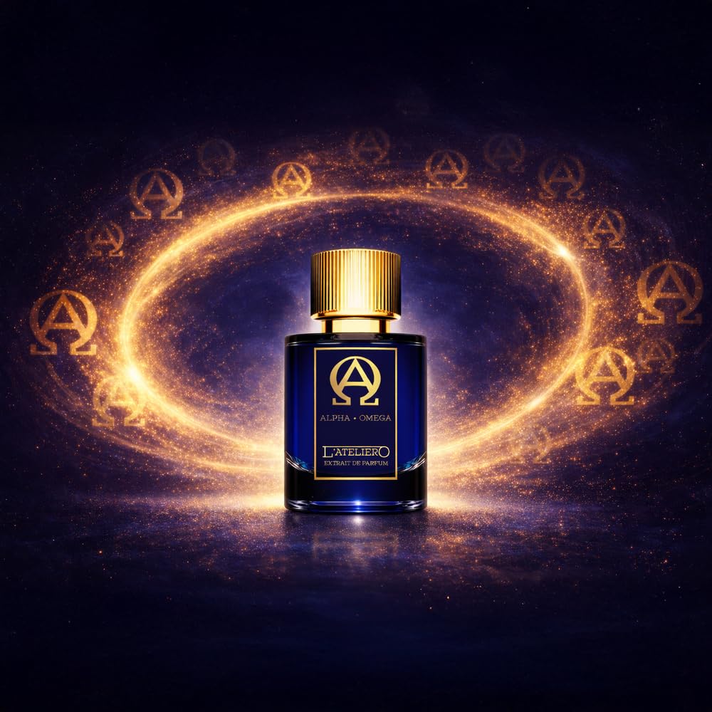 L’ATELIERO - Alpha • Omega - Extrait de Parfum - 50ml | Unisexparfum | intensiv, warm würzig und bernstein-holzig | für dates, abende und besondere anlässe