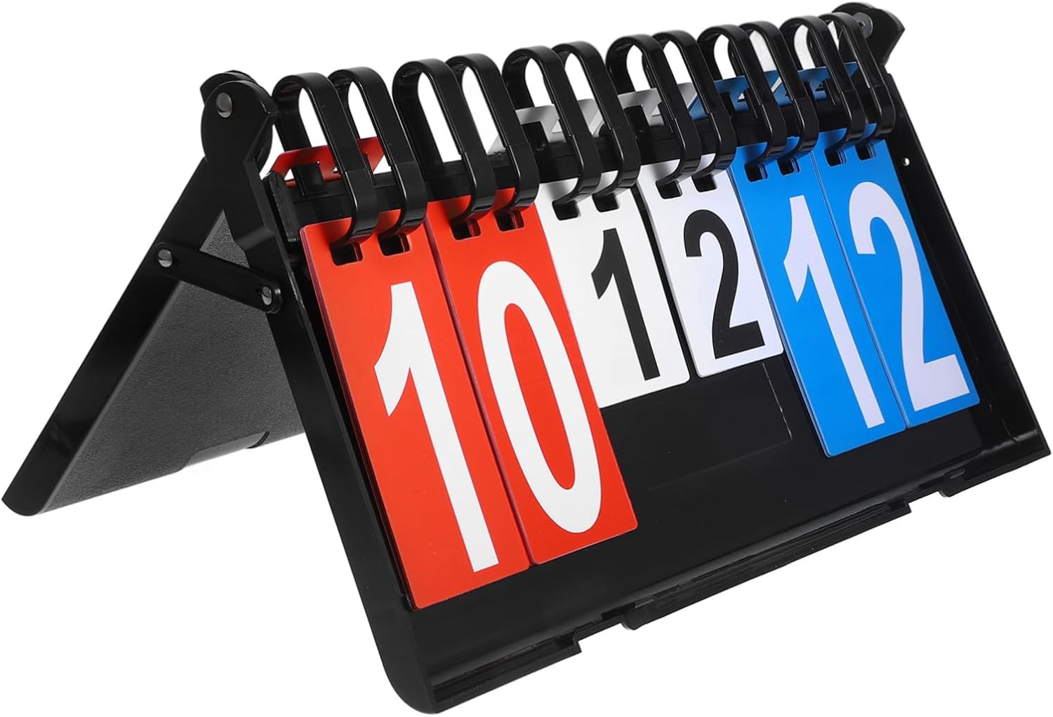 Sosoport Professional Basketball Game Scoreboard Flip Scoreboard Easy to Read Numbers
