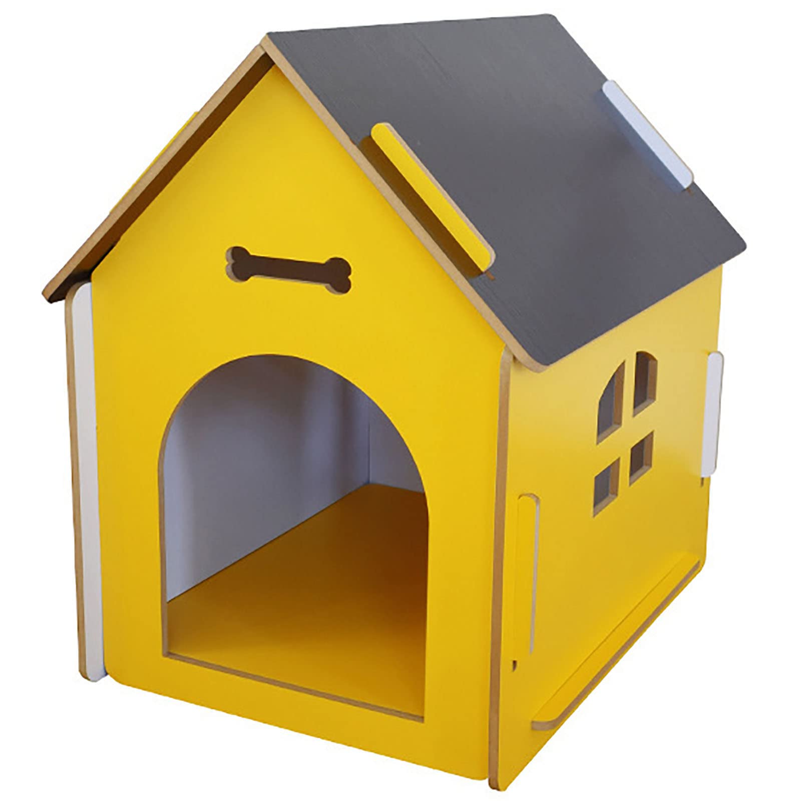 Amazon.co.jp: 中型犬用の木製犬小屋大型犬用屋外犬小屋