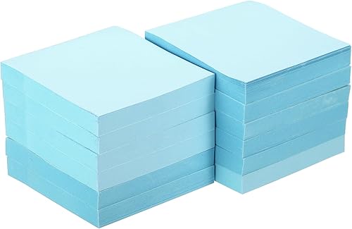 Miniatura 10 de PATIKIL Notas adhesivas de 3 x 3 pulgadas, paquete de 12 blocs de notas autoadhesivas de color brillante, 100 hojasbloc de notas adhesivas para