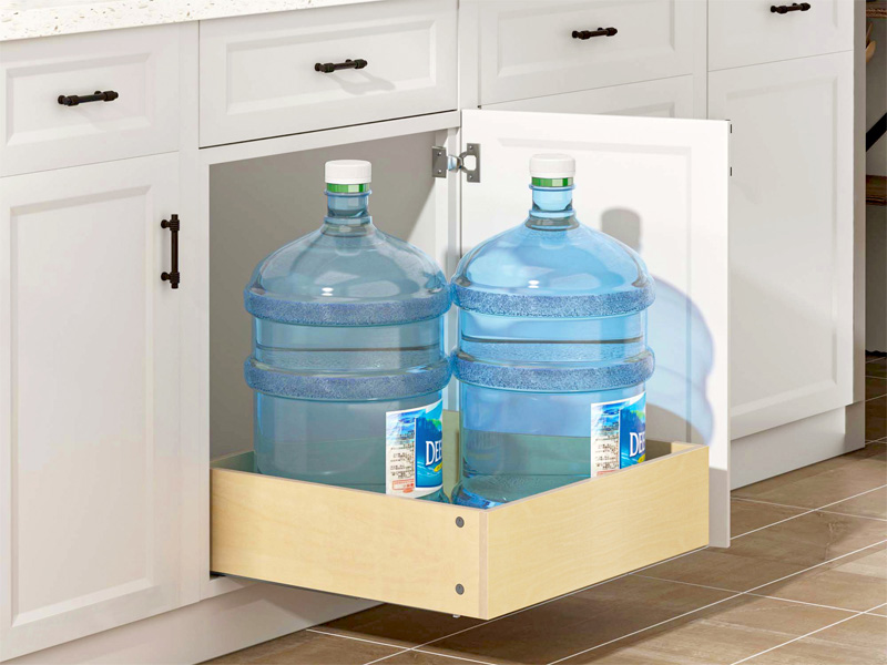 Amazon.com: WelFurGeer Soft Close Pull Out Drawers for Cabinets