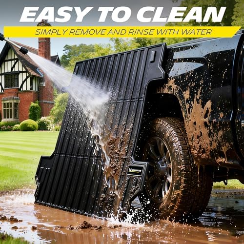 MICHELIN Truck Bed Mat for 2015-2023 Ford F150-6.5 FT / 78.8" Standard Bed (Not Fit for Drop in Bedliner), All-Weather Truck Bed Liner, Custom Fit, Durable TPE Bedliner, Non-Slip — view 6
