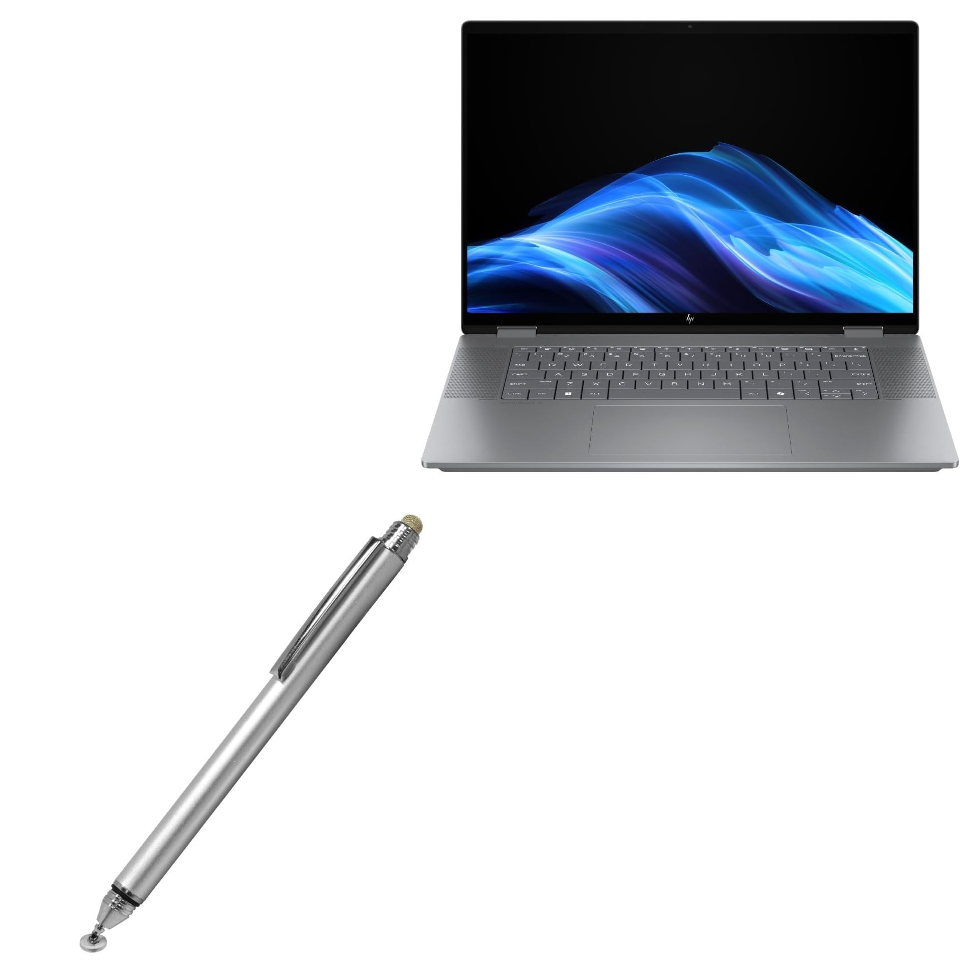 BoxWave Stylus Pen Compatible with HP OmniBook X Flip 16 - DualTip