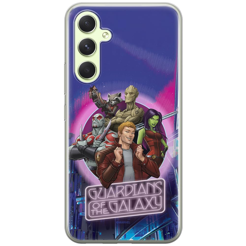 ERT GROUP mobile phone case for Samsung A54 5G original and officially Licensed Marvel pattern Guardians of the Galaxy 009 optimally adapted to the shape of the mobile phone, case made of TPU
