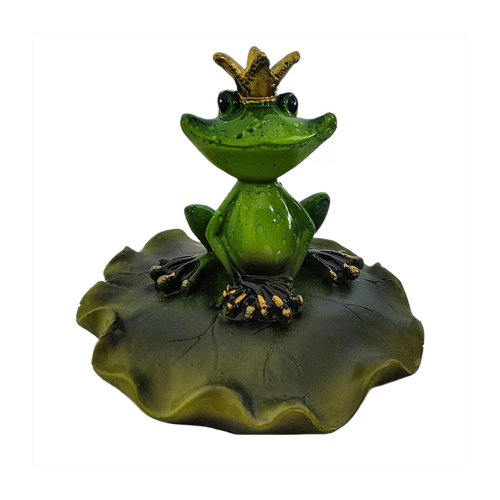 PANGBOER Floating Frogs Statue for Pond Ornament Figurine for Flower Home Garden Decoration Photo Props