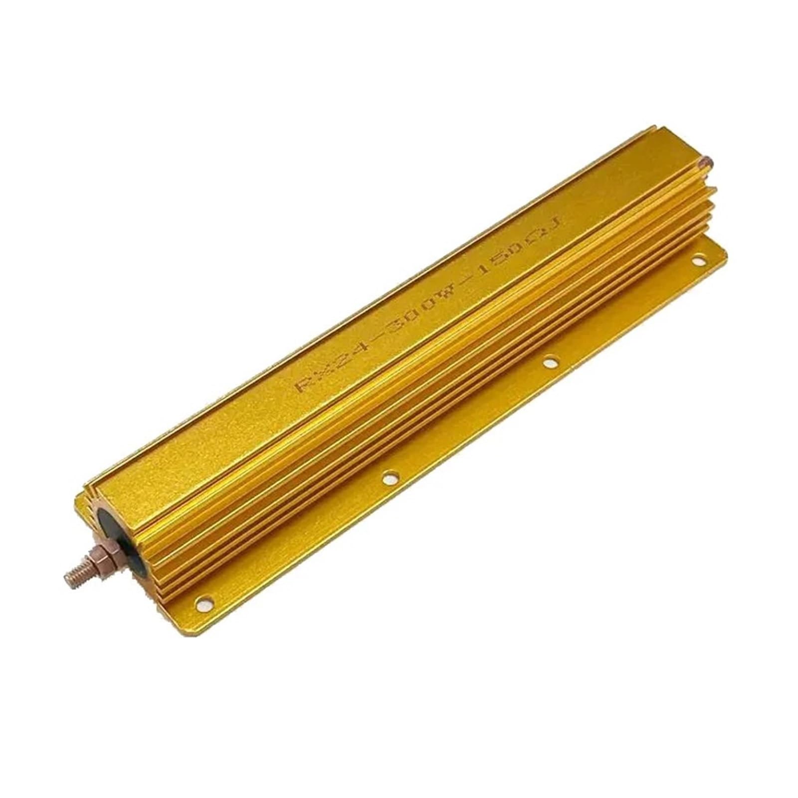 300W Aluminum Power Metal Shell Case Wirewound Resistor 0.05 0.1 0.2 0.22 0.33 0.47 0.5 0.6 0.8 1 1.2 1.5 2 3 4 4.7 5 6 8 Ohm R(RX24 300W1R 1pcs)