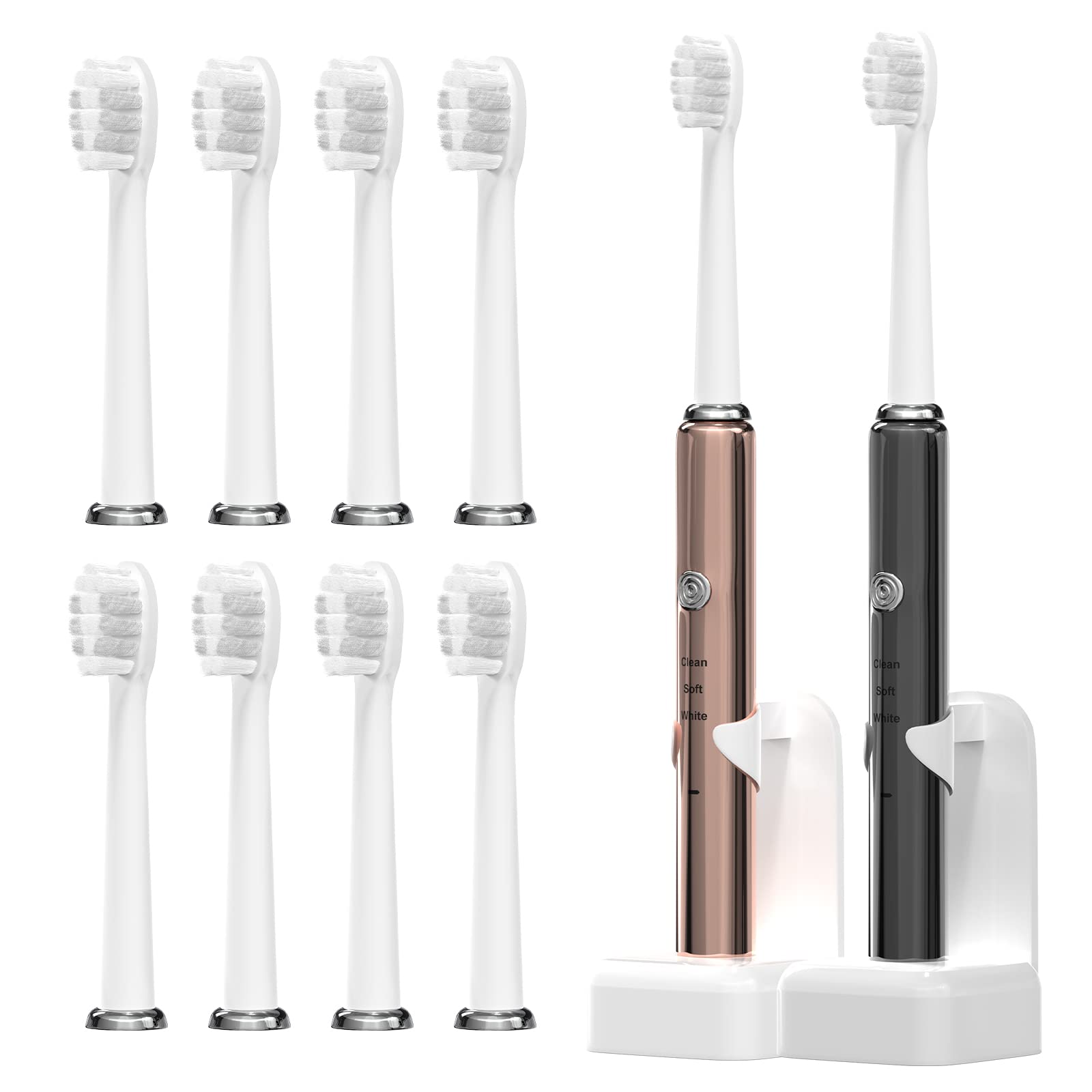 Buy CMXLTECH 2Piece Super Whitening Electric Toothbrush 10 Brush