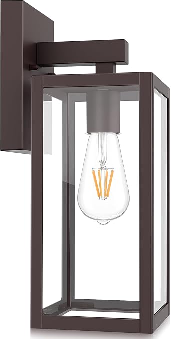 MAXvolador Outdoor Wall Light Fixture, Exterior Waterproof Wall Lantern