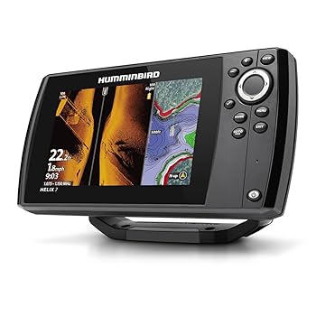 Humminbird Helix 7 G4 GPS Fish Finder with Transducer, MEGA