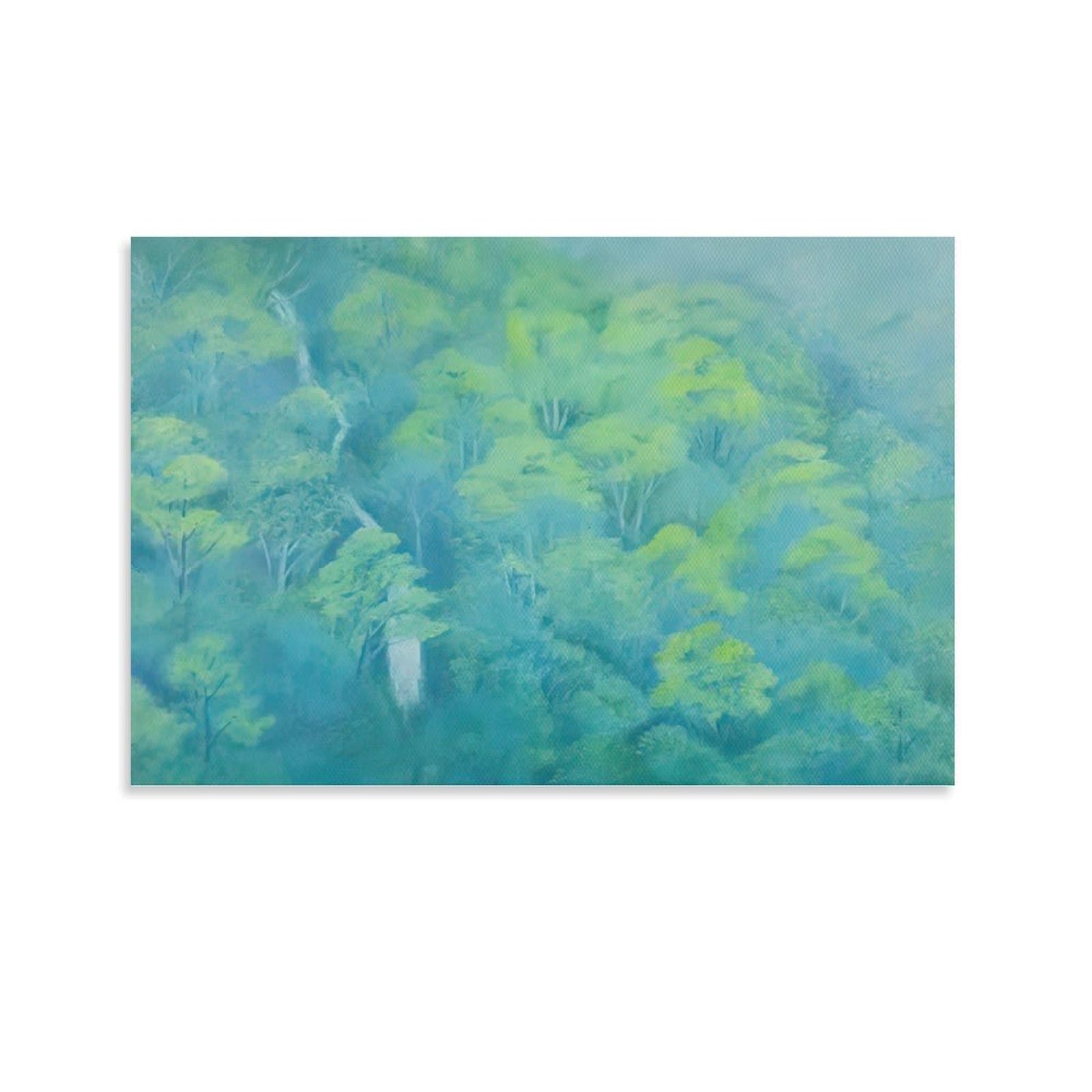 東山魁夷緑渓版画