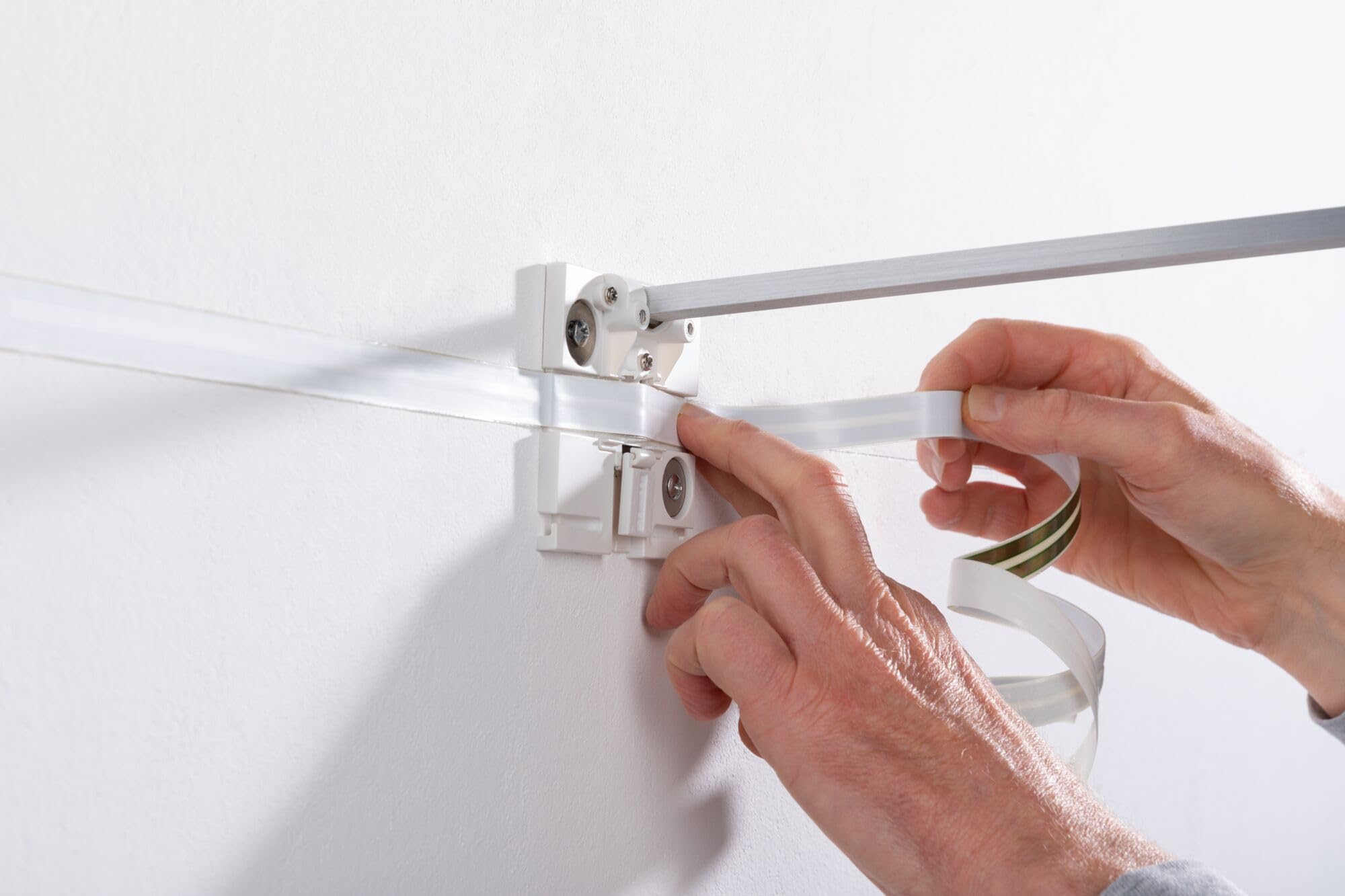Paulmann 95586 Accessoires Câble plat pour luminaires pour tableaux Xana et Adelia 4m Blanc