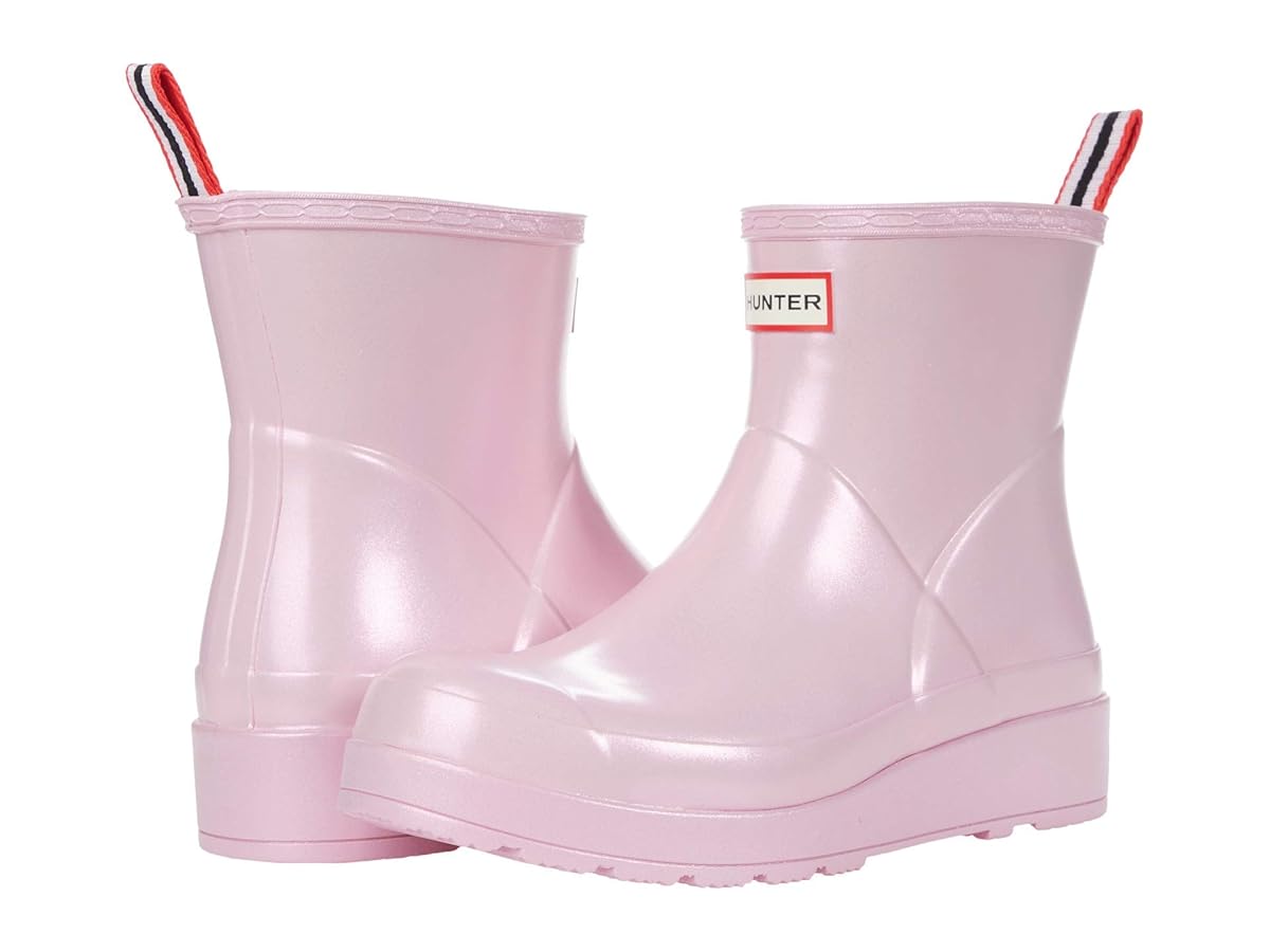 美品 HUNTER ORG PLAY BOOT SHORT NEBULA Hunter Women's Play Short Nebula Rain Boot, Black, 5