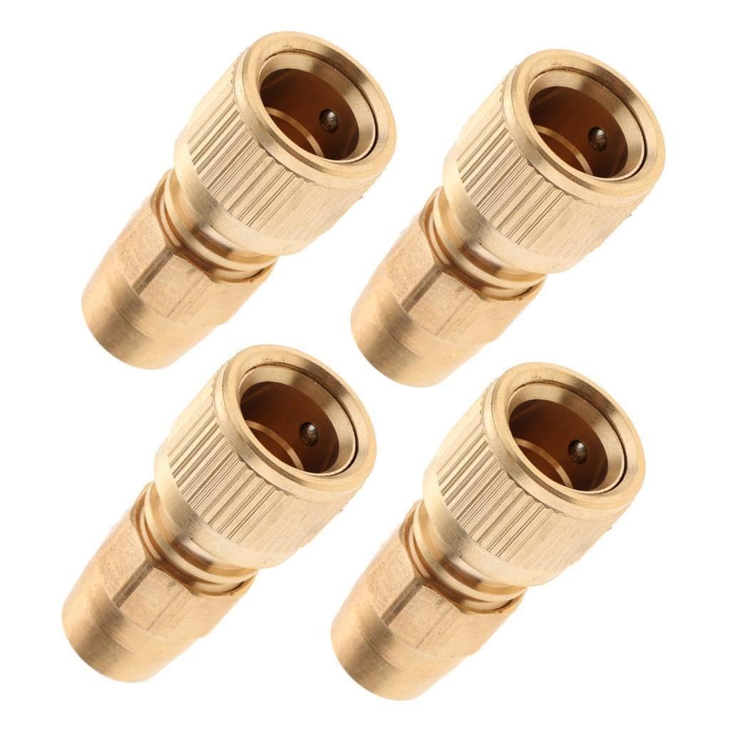 Adaptador de Reparación para Extensible con Pieza de Latón Sólida Conector Rápido de Expandible Acople para Grifo Y Boquilla Adecuad