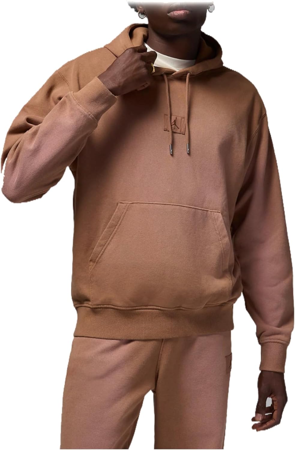 Jordan Flight Fleece Men's Pullover Hoodie (FV7249-223, Archaeo Brown)