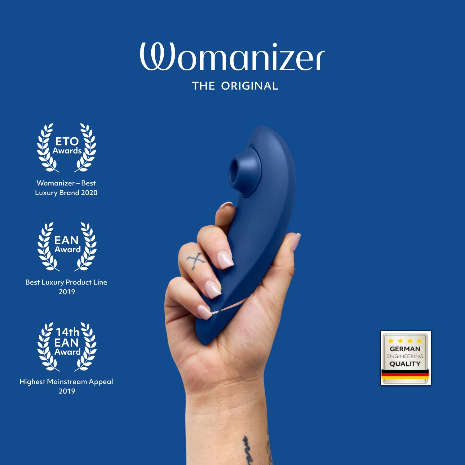 Womanizer Premium 1 Succionador de clítoris - Estimulador de clítoris con Autopilot y Smart Silence - Succionador mujer sumergible - 12 niveles de intensidad - Vibrador para mujer y para parejas