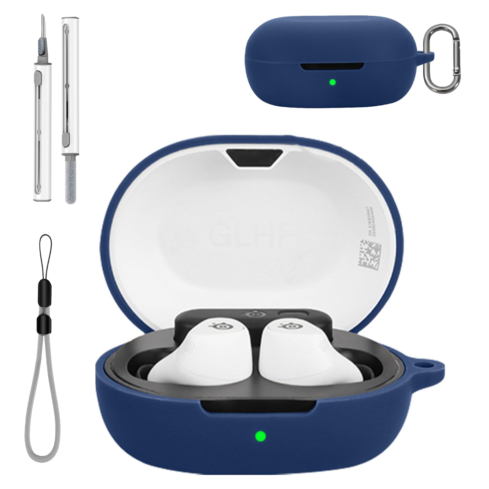 Arctis GameBuds ケースのみ Amazon.com: Case for SteelSeries Arctis GameBuds, Silicone