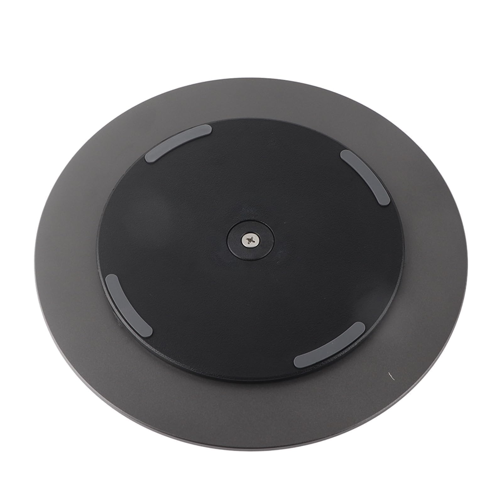 Garosa Support Rotatif pour Moniteur, Support Pivotant 360°, Alliage Aluminium Gris Mat for Bureau