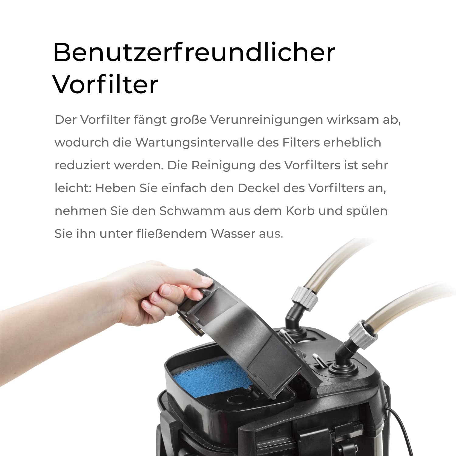 Filtro Acquario AQUAEL ULTRAMAX 2000 - 7520 G/h, Nero, Con Prefiltro, Per Acquari Esigenti - Foto 7