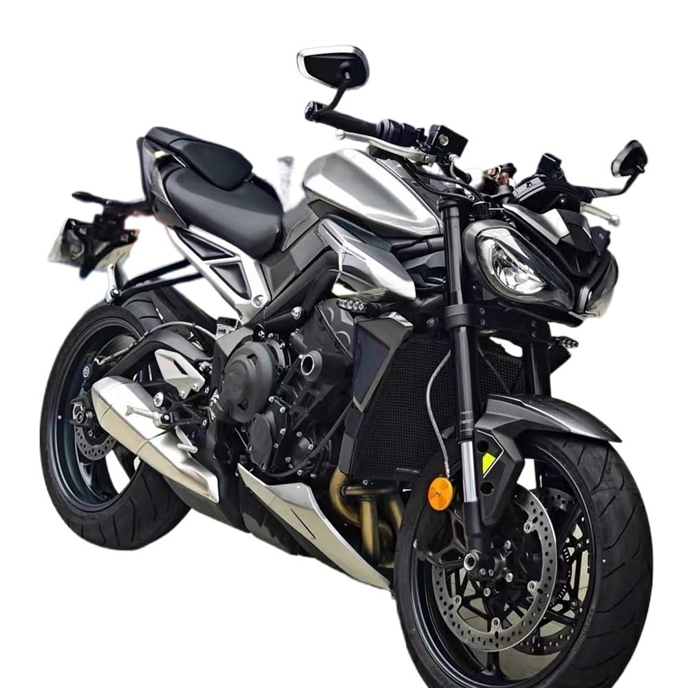 Moto Lusterko końcówkowe kierownicy Motocyklowa k Pasuje Do Triumph Rocket 3 Street Triple S 765 RS/R Speed ​​1200RS/RR Kierownica Motocykla Lusterko Wsteczne Uchwyt Końcowy