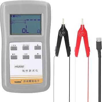 Milliohm Meter، YAOREA YR2050 محمول عالي الدقة 4 أسلاك Milliohm Meter Wireline الكشف الحالي مقاومة منخفضة مقاومة Micro مقياس اختبار