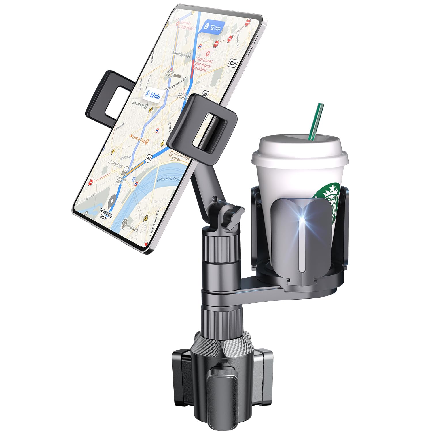 eSamcore 2-in-1 Tablet Cup Holder Mount