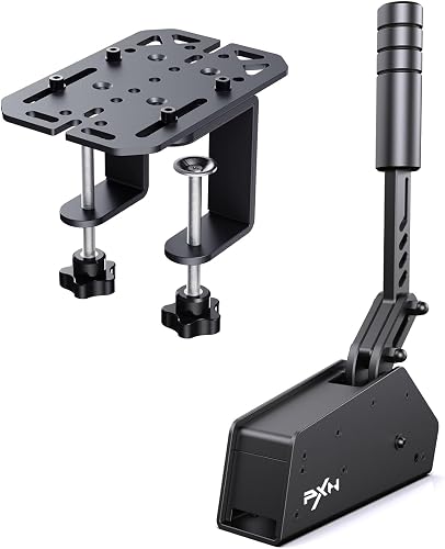 HB S USB PC Handbrake, 16Bit Hall Sensor Linear Sim Handbrake for Racing Games Compatible with V3 V900 V9 V10 V12 G27 G29 G920 T500 T300 Applicable to Assett
