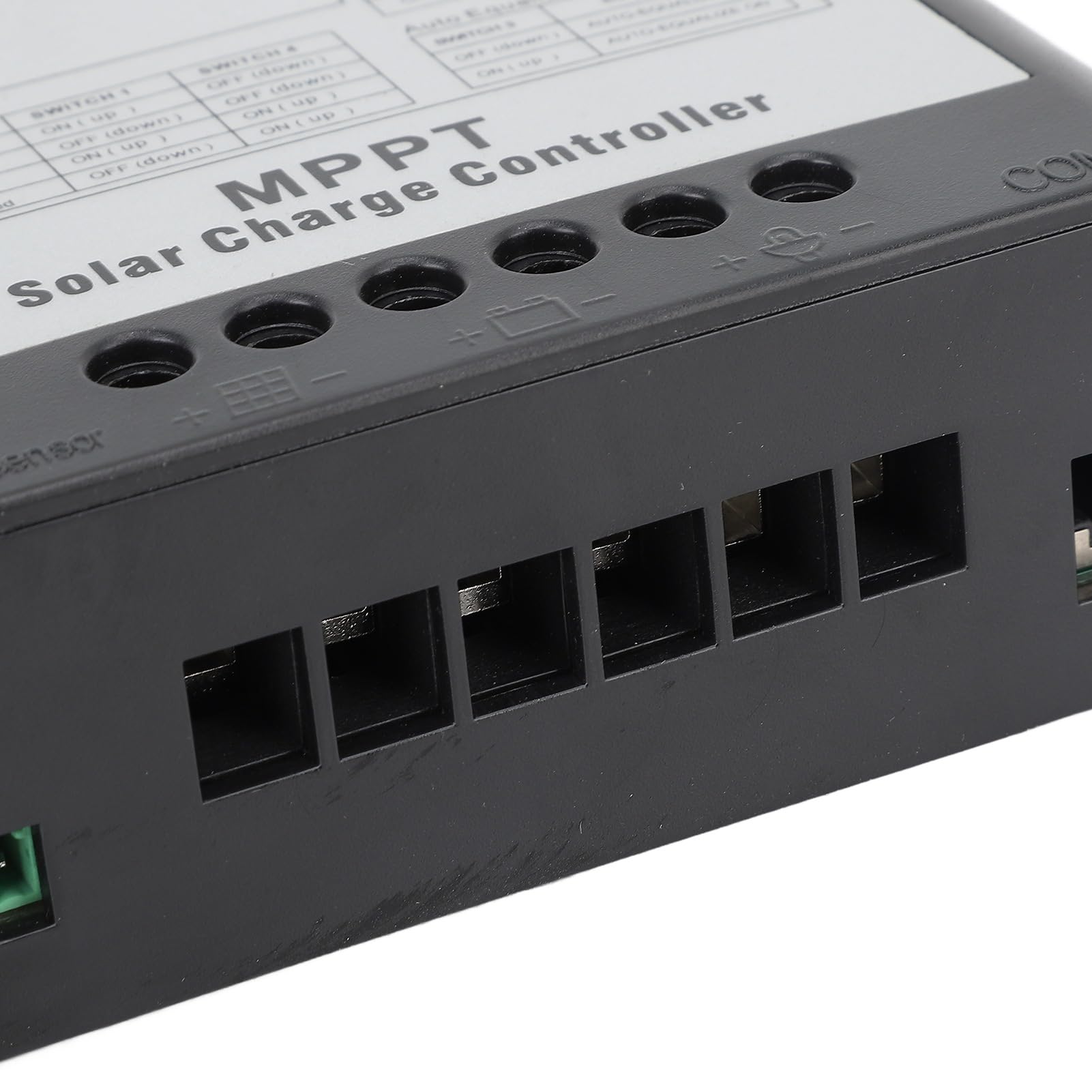 Garosa Contrôleur de Charge Solaire MPPT, Régulateur de Panneau Solaire 15 A 75 V pour Systèmes de Batterie 12 V 24 , efficacité de Suivi de 99,9 %, Charge et Décharge Complètes pour Camping-car et