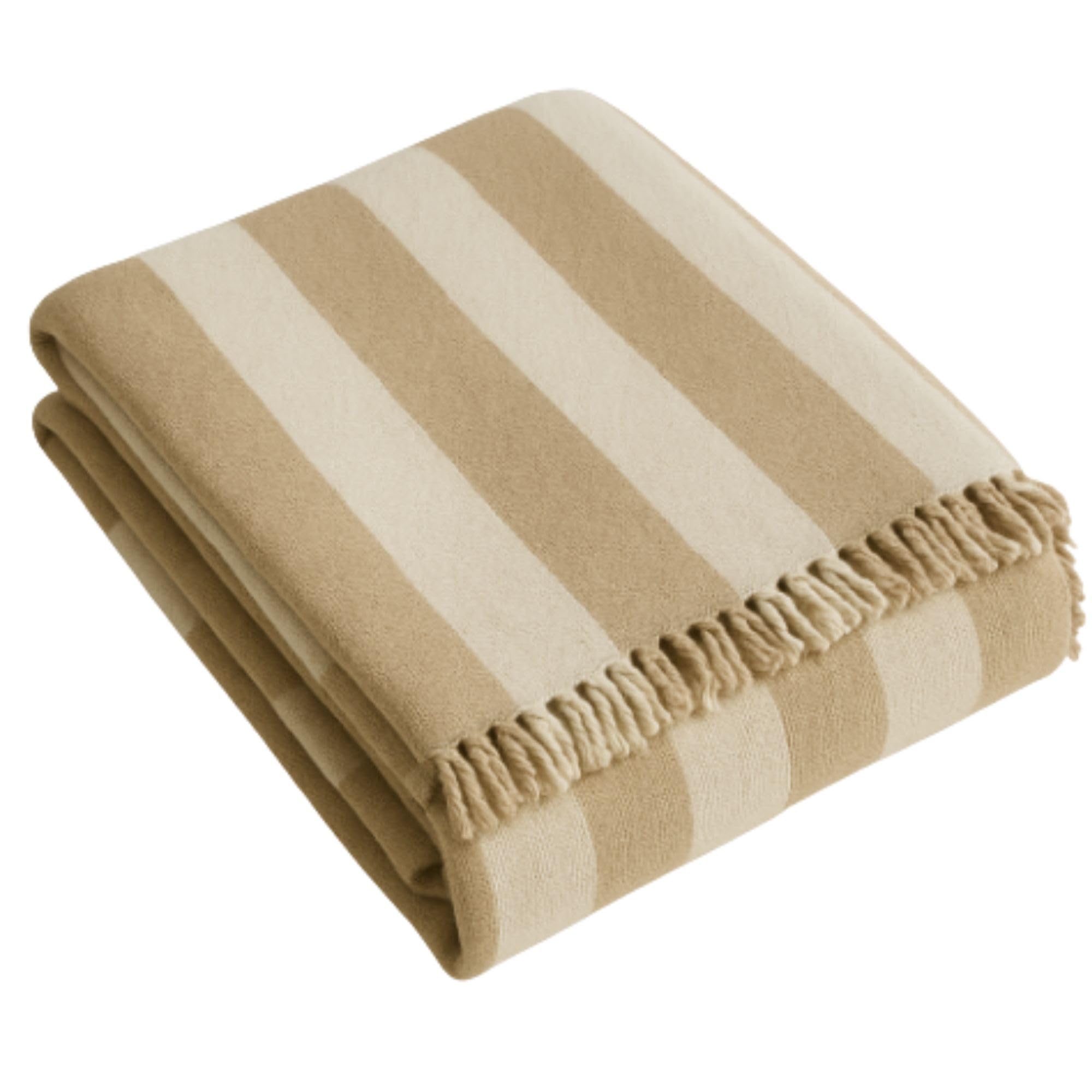 SaoTi Colcha Multiusos 220x240 cm - Jarapa Foulard Sofá Cama Playa, Fabricado en Algodon (Beig)