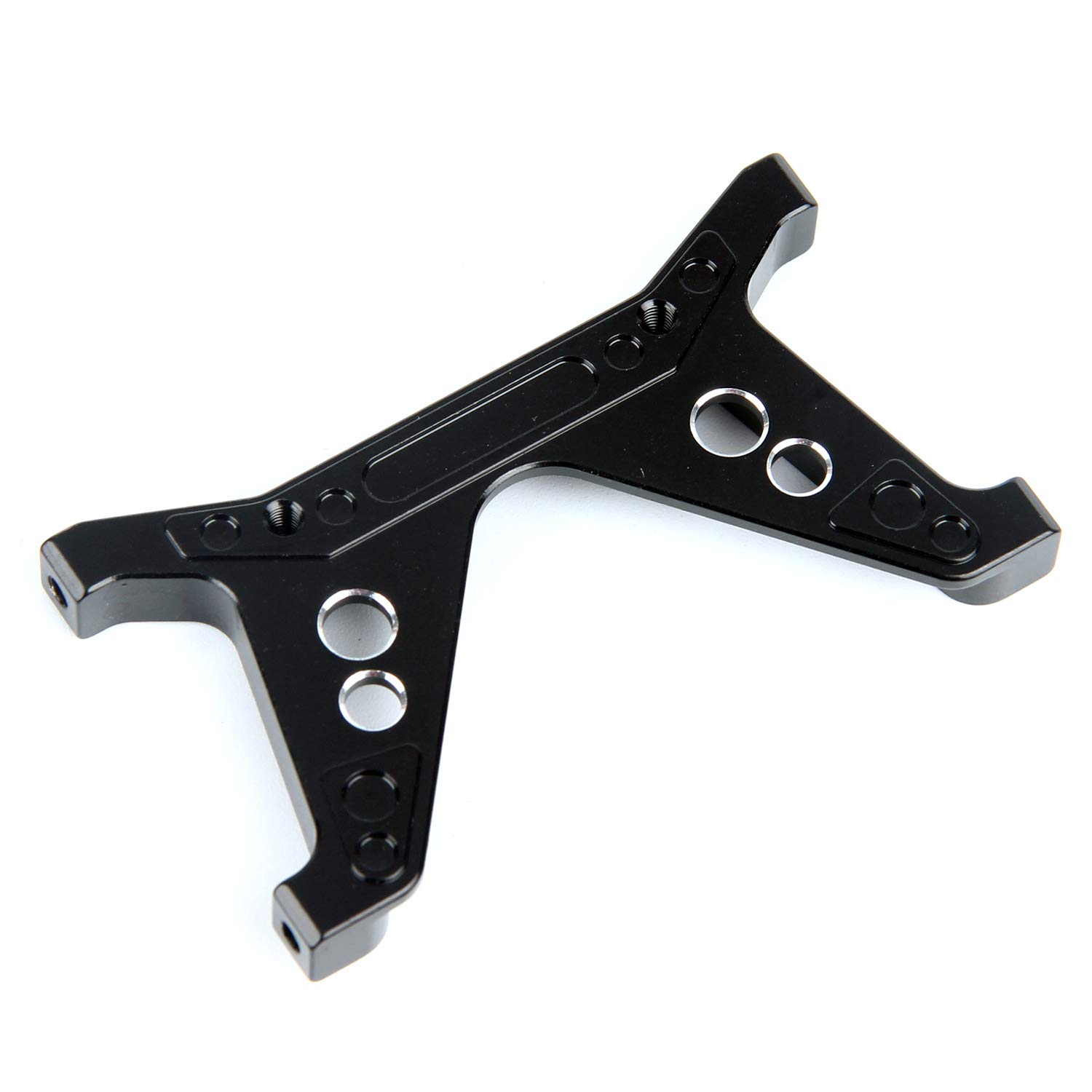 LCXRacing 1/10th RC Crawler Car Aluminum Rear Frame Rail Brace Bracket for Axial SCX10 II 90046 90047 SCX10, Upgrades Parts Accessories