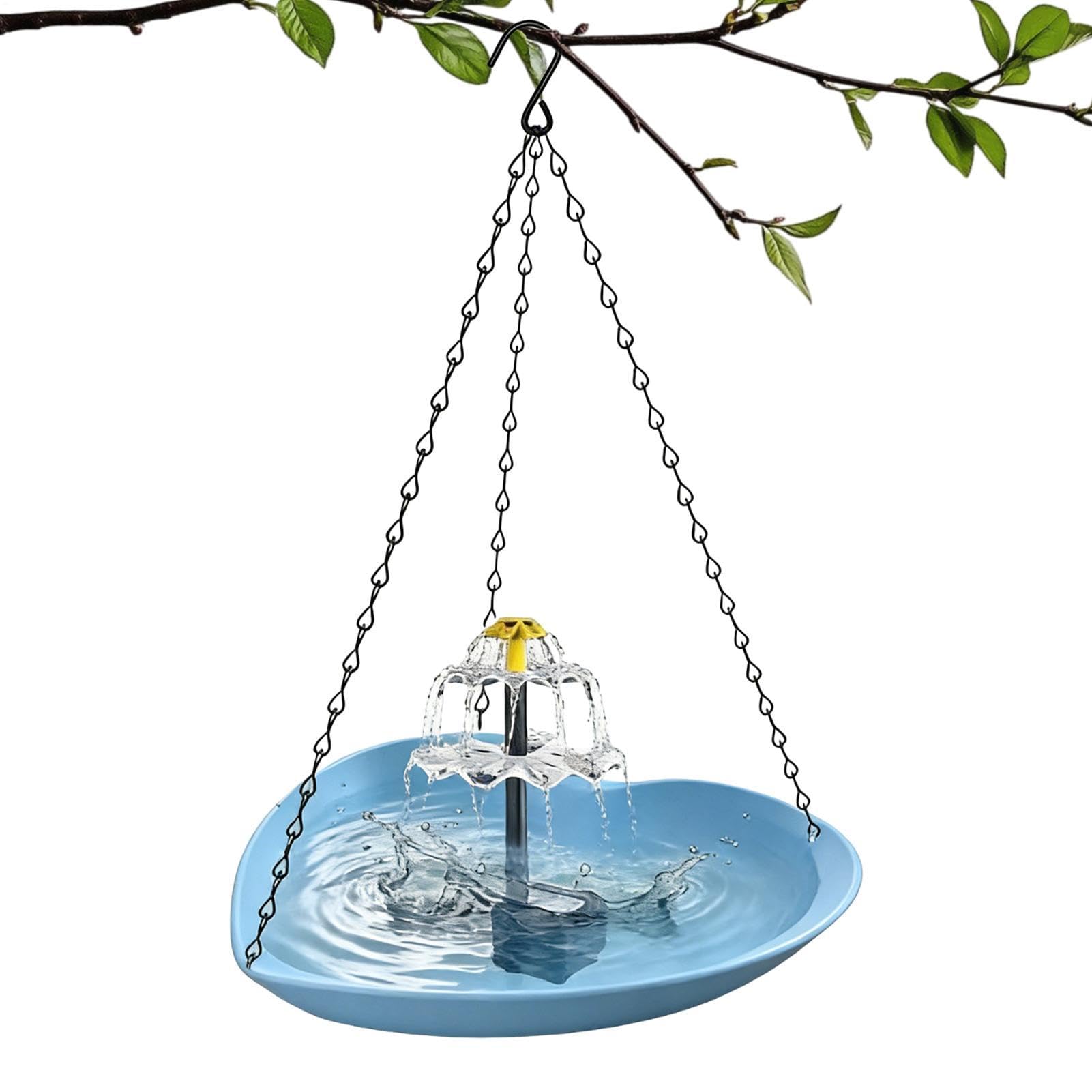 Baignoires pour oiseaux d'extérieur Forme cœur résistante aux intempéries