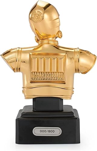 Miniatura 5 de Royal Selangor Colección Star Wars Acabado a Mano Edición Limitada de Peltre C-3PO Busto Regalo