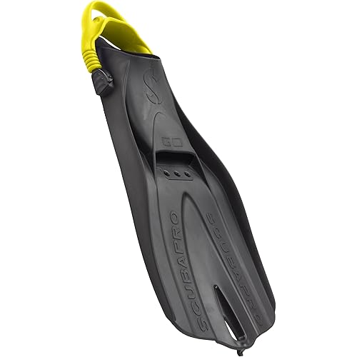 SCUBAPRO GO Travel Scuba Diving Fin for Snorkeling and Swimming, Open Heel Strap