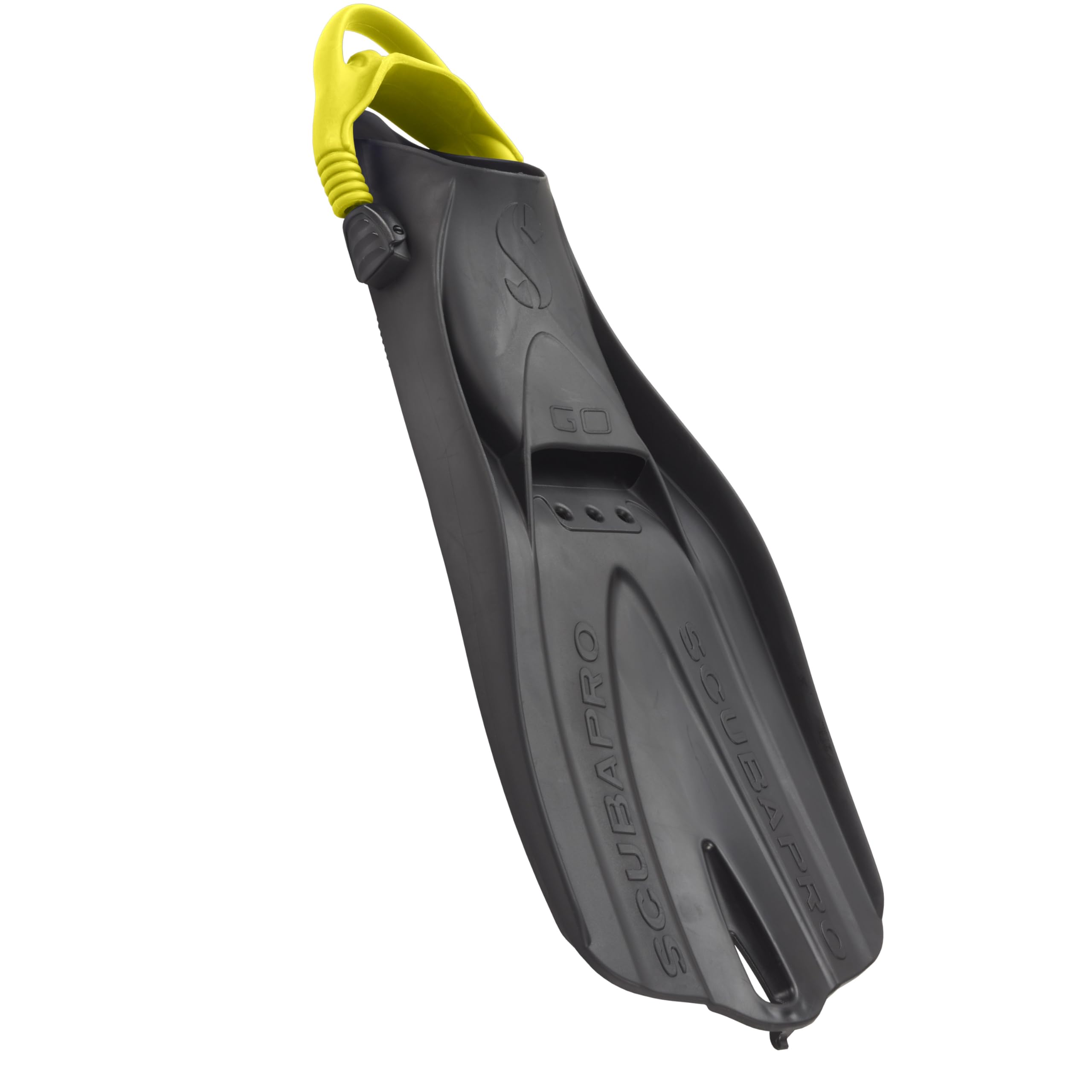 SCUBAPRO GO Travel Scuba Diving Fin for Snorkeling and Swimming, Open Heel Strap