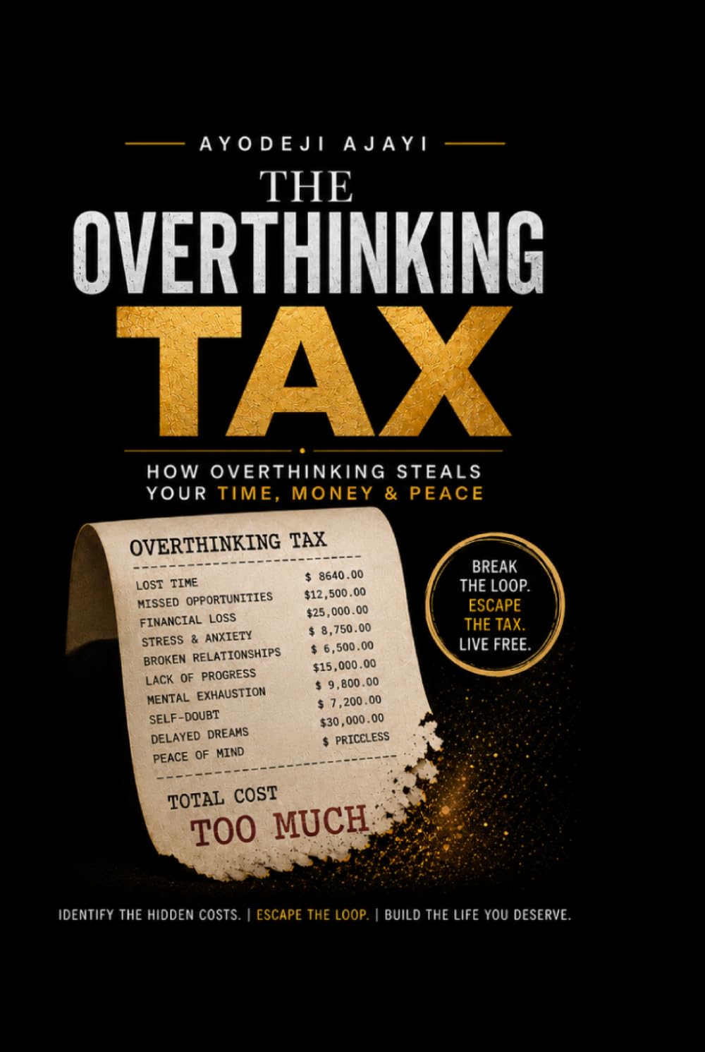 THE OVERTHINKING TAX: HOW OVERTHINKING STEALS YOUR TIME, MONEY & TIME