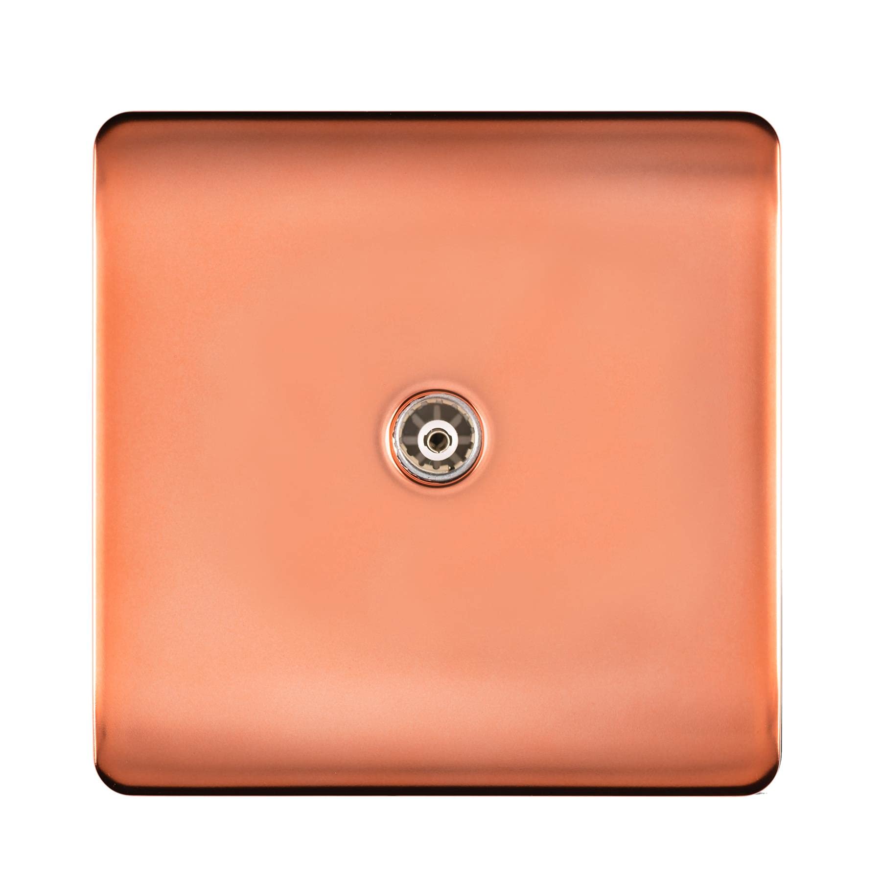 Trendi Switch 1 Gang Female Copper Co-Axial Television Socket