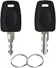 2pcs Keys for TSA007 Master Luggage Keys, Universal TSA 007 Locks Key for Luggage Suitcase Password Combination Locks