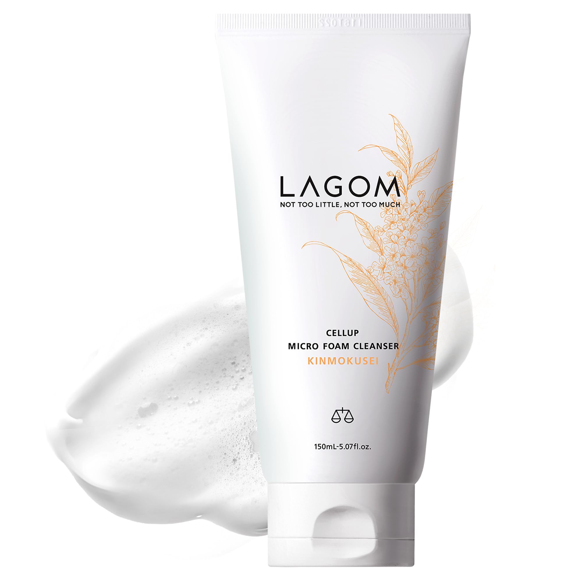 洗顔料 RRM Amazon | LAGOM(ラゴム) マイクロフォーム クレンザー キンモクセイの