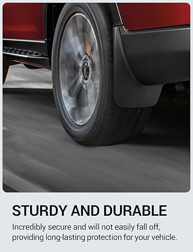Miniatura 7 de Ecarzo Juego de 4 aletas de barro compatibles con Jeep Grand Cherokee L 2021 2022 2023 2024 protectores contra salpicaduras de barro para todo tipo