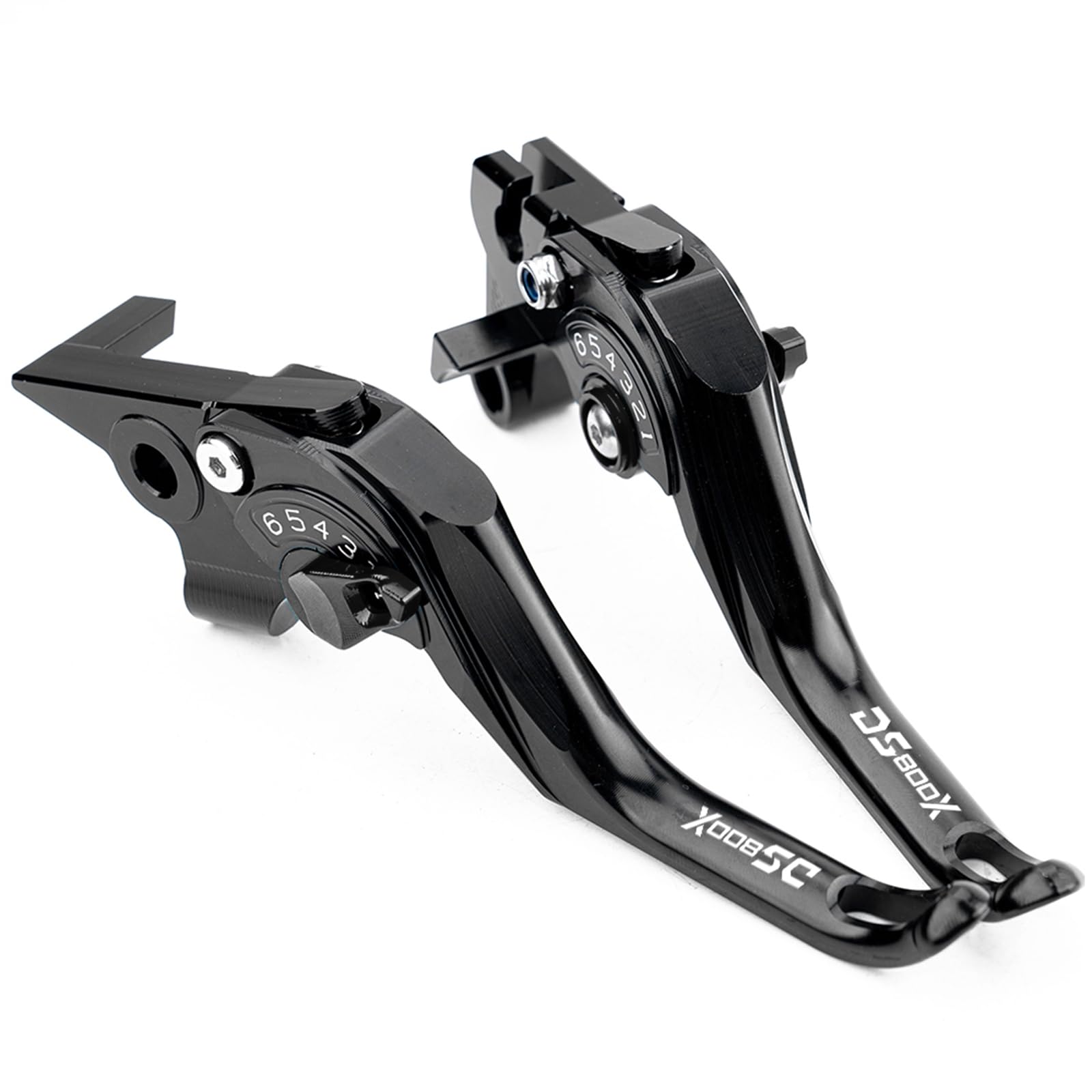 Para VOGE 800 rally DS800 DS800X Rally 800DSX 800 DS 2025 2026 2027 Accesorios de motocicleta Palancas de freno y de embrague Manijas ajustables (Negro)