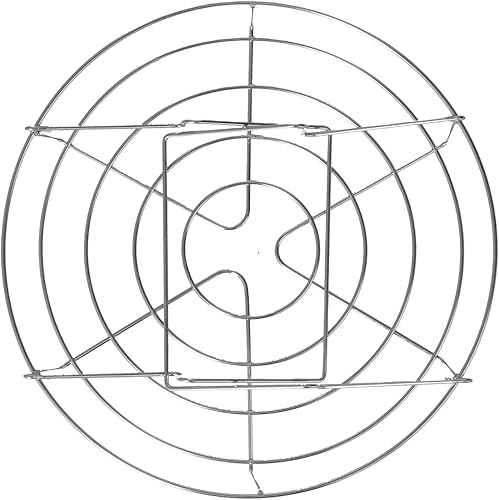 Miniatura 3 de Fdit Estante de enlatado de acero inoxidable, cesta de vapor de conservas aislada para cocina, anti óxido, antiquemaduras, plegable, contorneado,