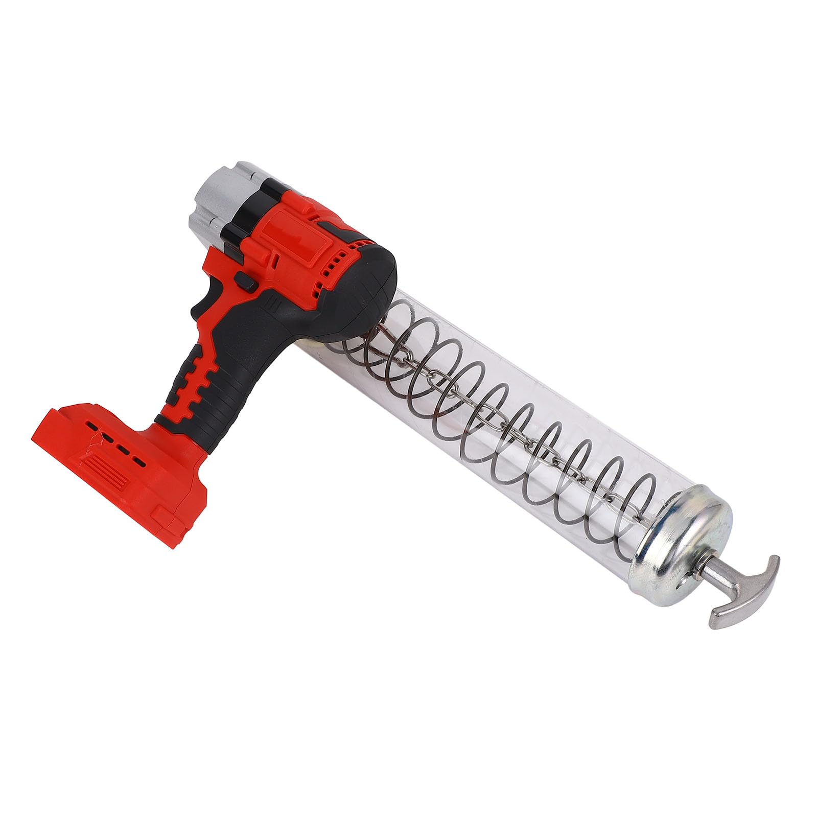 Yctze Power Grease - Grasa Inalámbrica de Iones de Litio de 12000 PSI con Motor sin Escobillas, Lubricación Eficiente Liviana y Portátil, Incluye Tubos Flexibles y Duros, Luz LED
