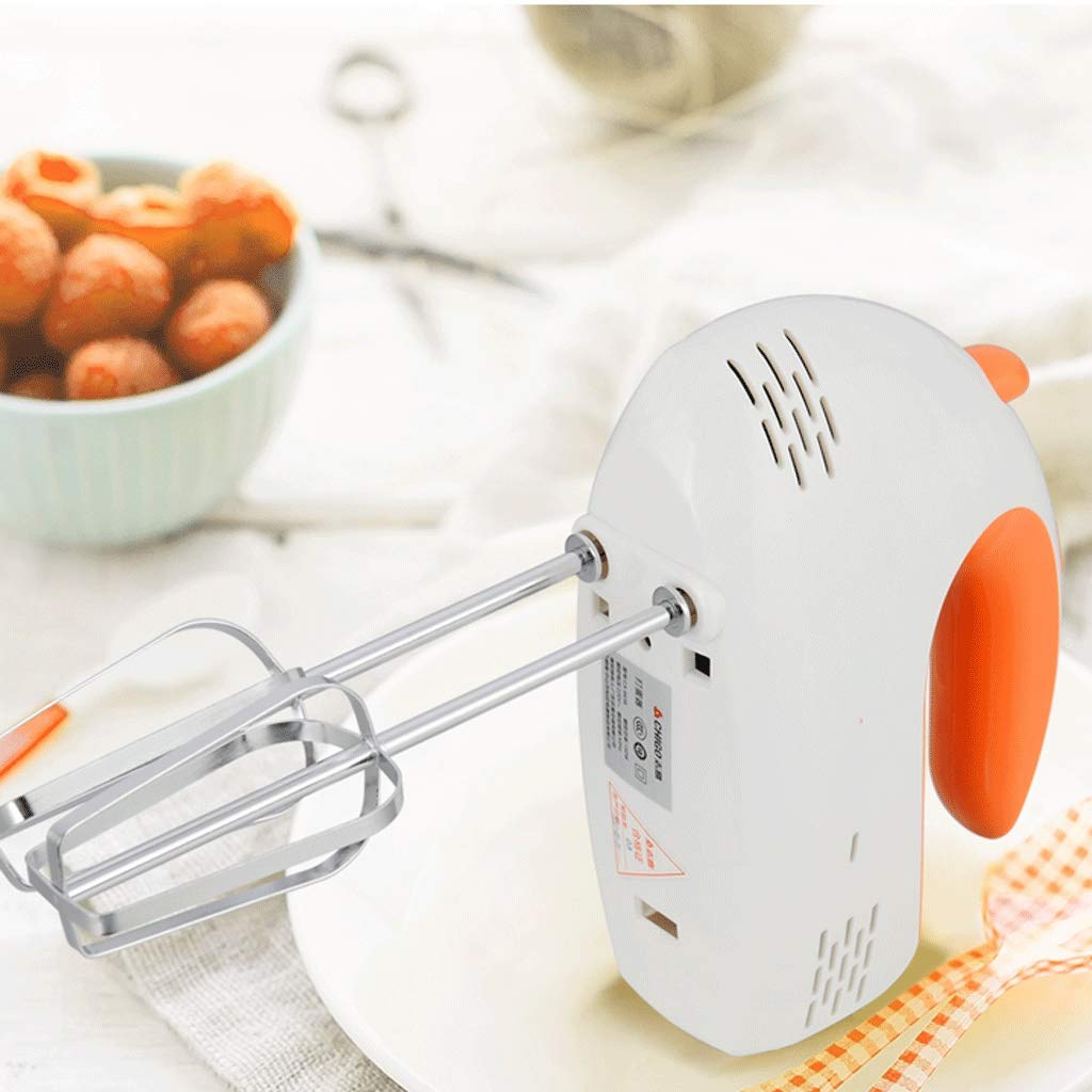 Batidora de Huevos, batidora de pie de 5 velocidades con tazón para Mezclar de Acero Inoxidable, Ganchos para Masa y batidoras para glaseado, merengues y más