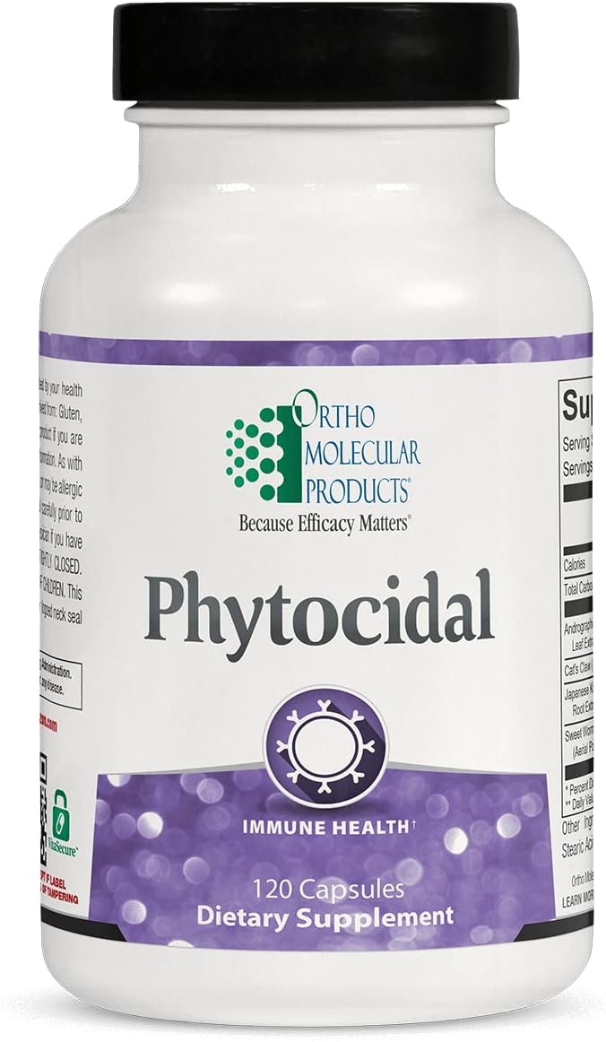 Ortho Molecular Phytocidal Dietary Supplement (120 Capsules)